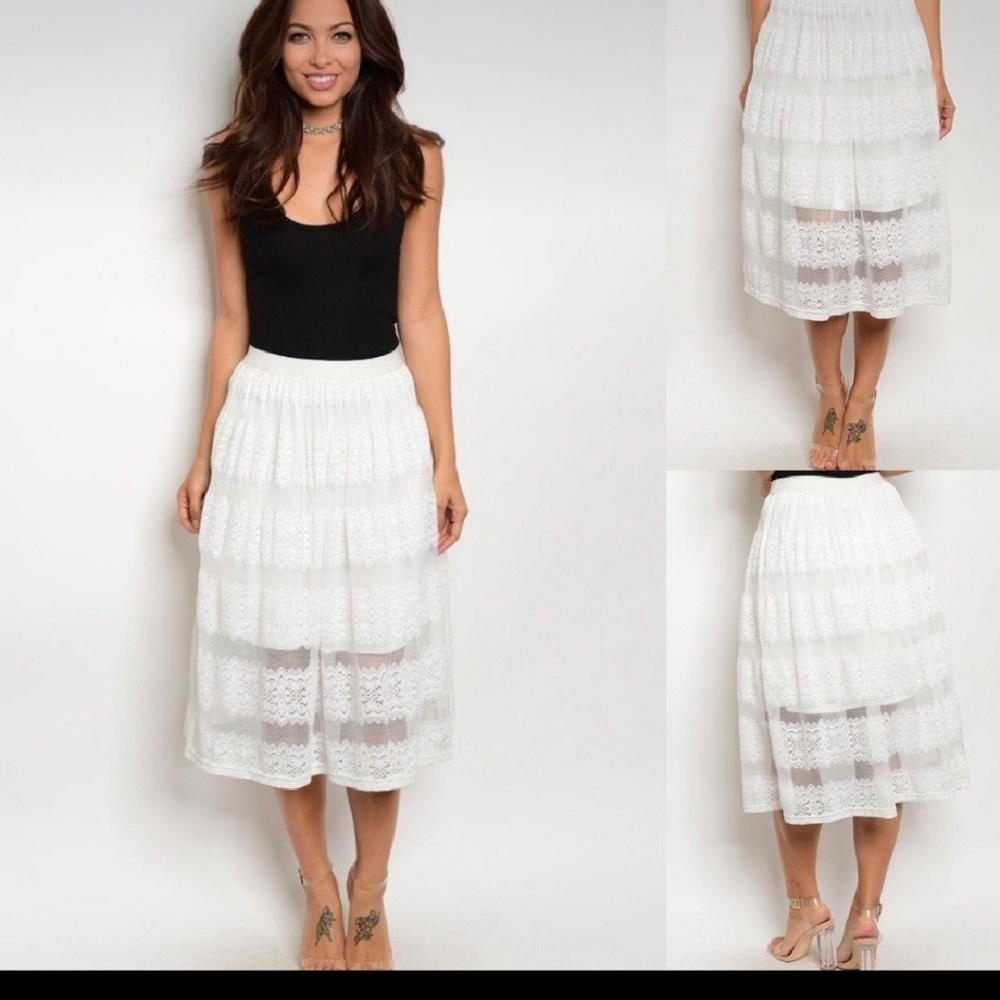 Beautiful lace skirt!